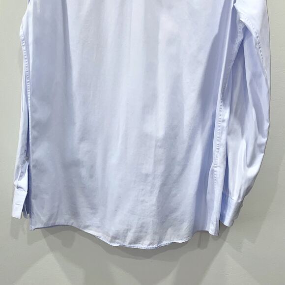 Hugo Boss Men's Dress Shirt Light Blue Long Sleeve Cotton (Size 15 32/33 38) - Picture 9 of 10